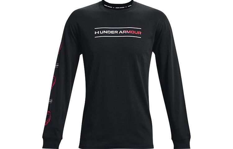 Under Armour Branded Spiral Heavyweight Long Sleeve T-shirt 'Black' 1366473-001 sold by KicksCrew product image thumbnail 2