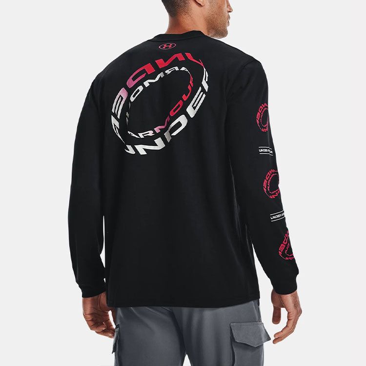 Under Armour Branded Spiral Heavyweight Long Sleeve T-shirt 'Black' 1366473-001 sold by KicksCrew product image thumbnail 4