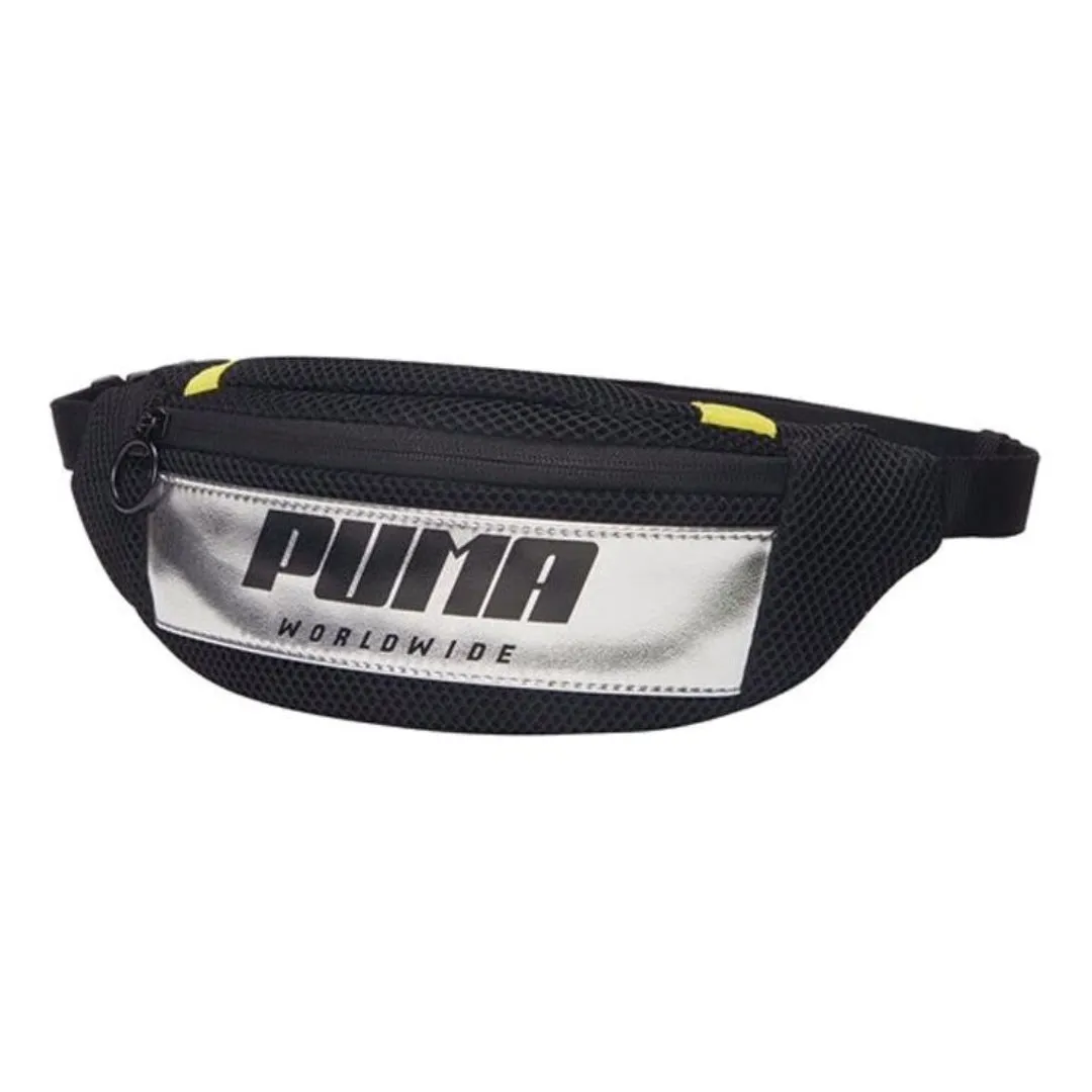 PUMA Prime Street Waist Bag 'Black White' 075852-01 sold by KicksCrew