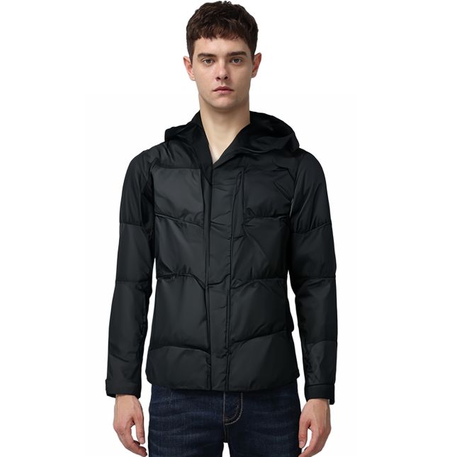 Skechers Hooded Down Jacket 'Black' L423M138-03B6 sold by KicksCrew product image thumbnail 3