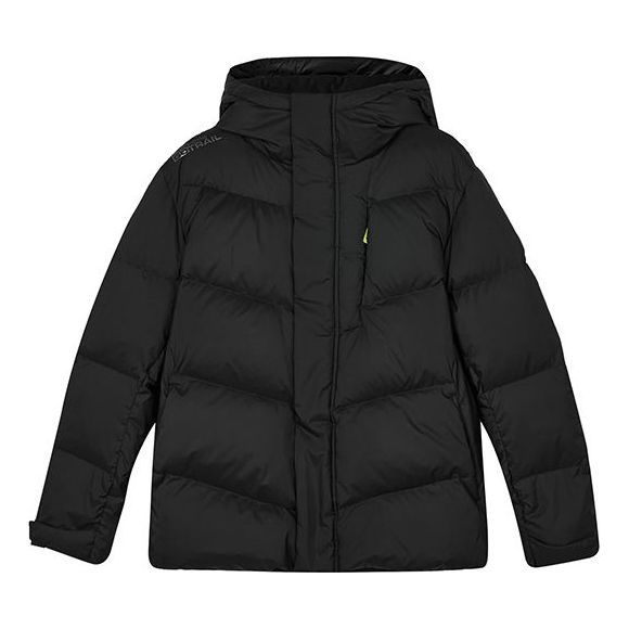 Skechers Hooded Down Jacket 'Black' L423M138-03B6 sold by KicksCrew
