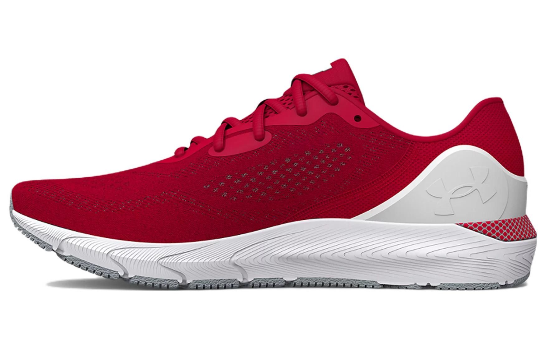 (WMNS) Under Armour HOVR Sonic 5 Collegiate Shoes 'Red White' 3026430-600 sold by KicksCrew product image thumbnail 2