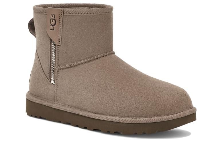 (WMNS) UGG Classic Mini Bailey Zip 'Beige Grey' 1151230-SKP sold by KicksCrew product image thumbnail 4