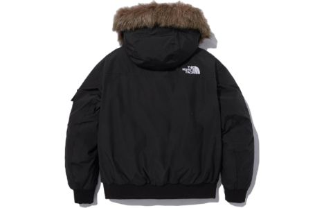 THE NORTH FACE Logo Polar Air Down Bomber Jacket 'Black