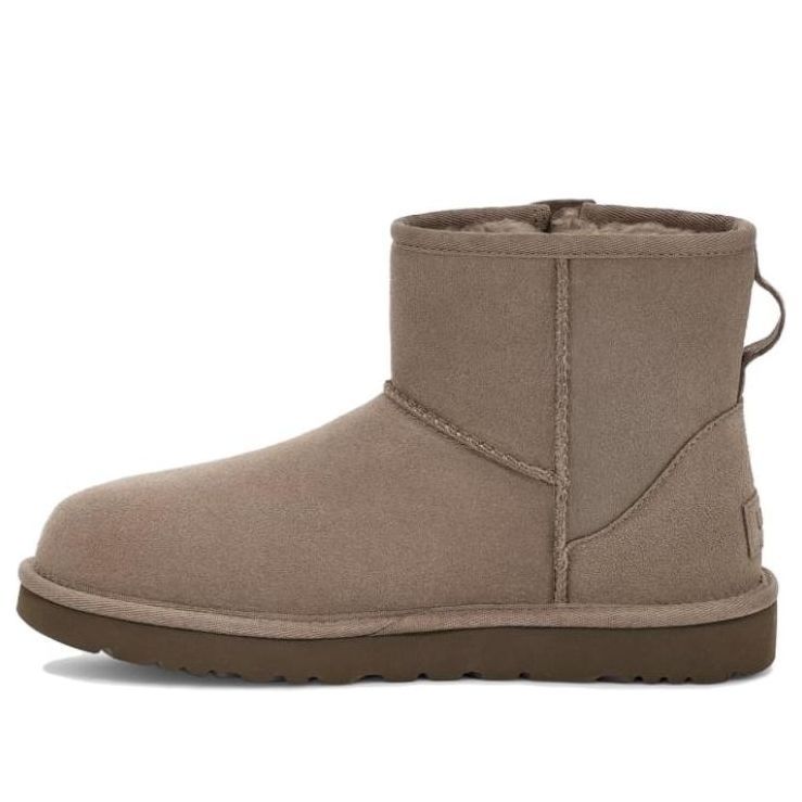 (WMNS) UGG Classic Mini Bailey Zip 'Beige Grey' 1151230-SKP sold by KicksCrew