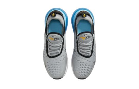 (GS) Nike Air Max 270 'Light Smoke Grey Baltic Blue' 943345-027 sold by KicksCrew
