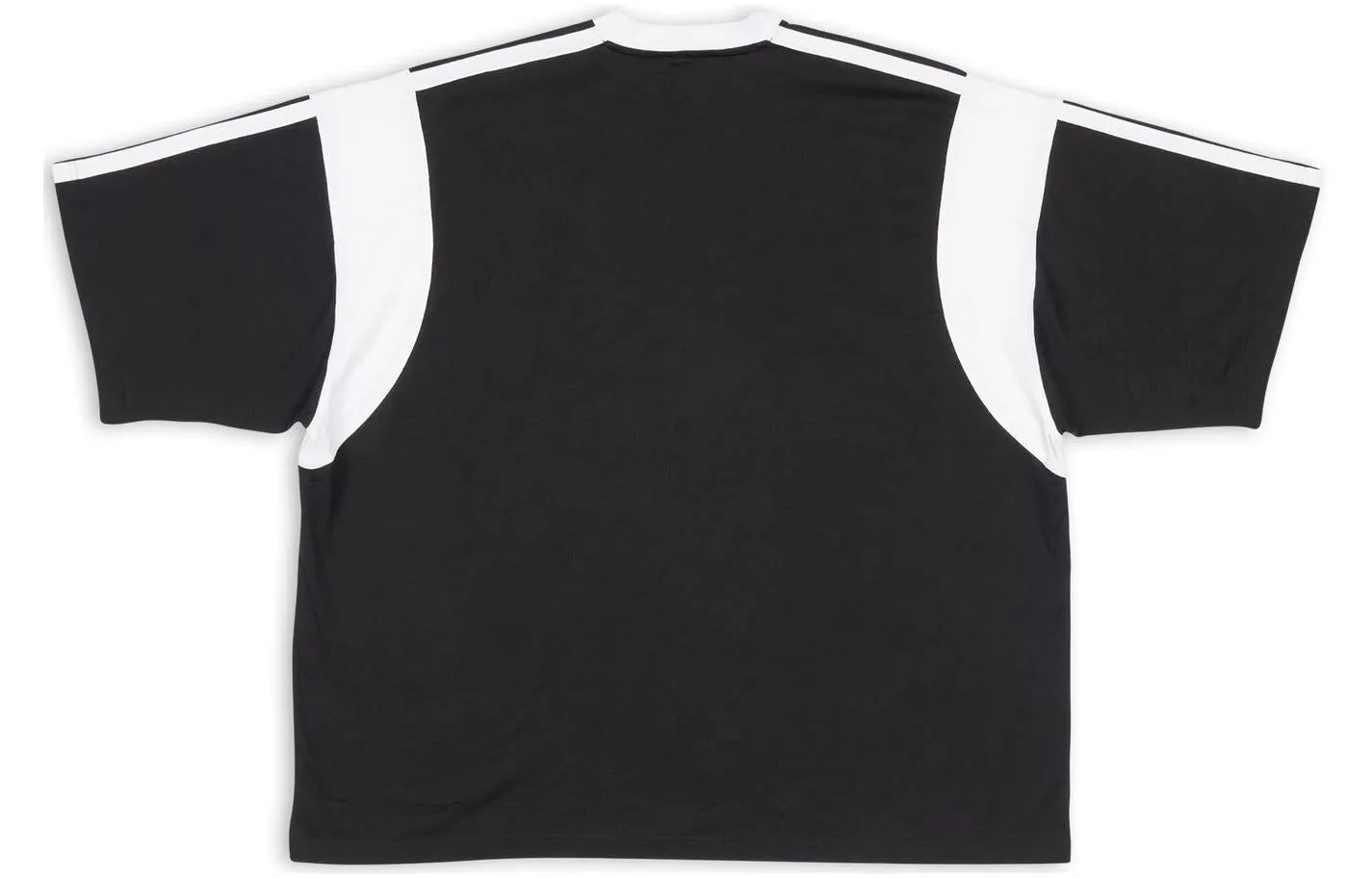 Balenciaga Sporty B T-Shirt Boxy Fit 'Black White' 699182TMVC41070 sold by KicksCrew product image thumbnail 2