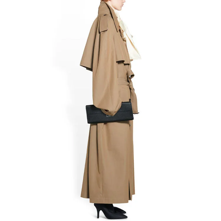 (WMNS) Balenciaga Oversized Trench Coat 'Beige' 733764TNP099501 sold by KicksCrew product image thumbnail 5