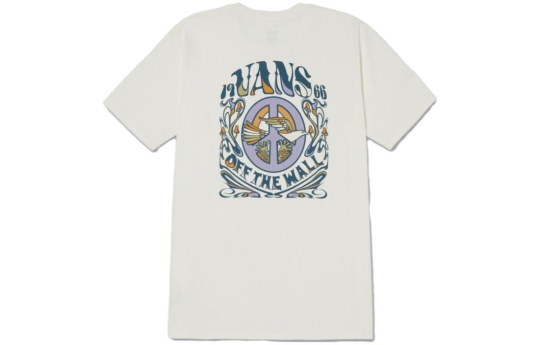 (WMNS) Vans Peace GFX Tee 'Off White' VN00092ZFS8 sold by KicksCrew product image thumbnail 2