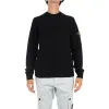 STONE ISLAND Crewneck Pullover 'Black' 7715526A1-V0029 sold by KicksCrew