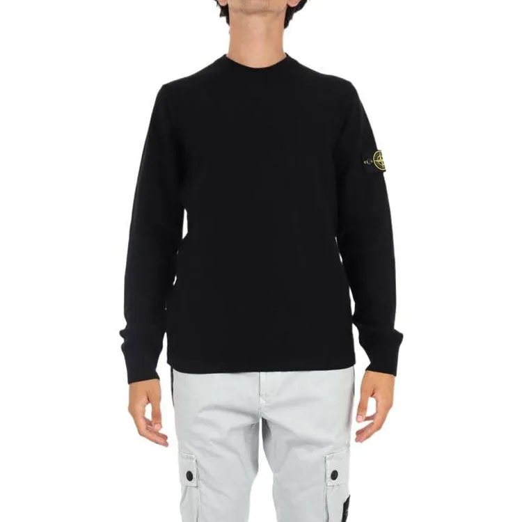 STONE ISLAND Crewneck Pullover 'Black' 7715526A1-V0029 sold by KicksCrew product image thumbnail 3