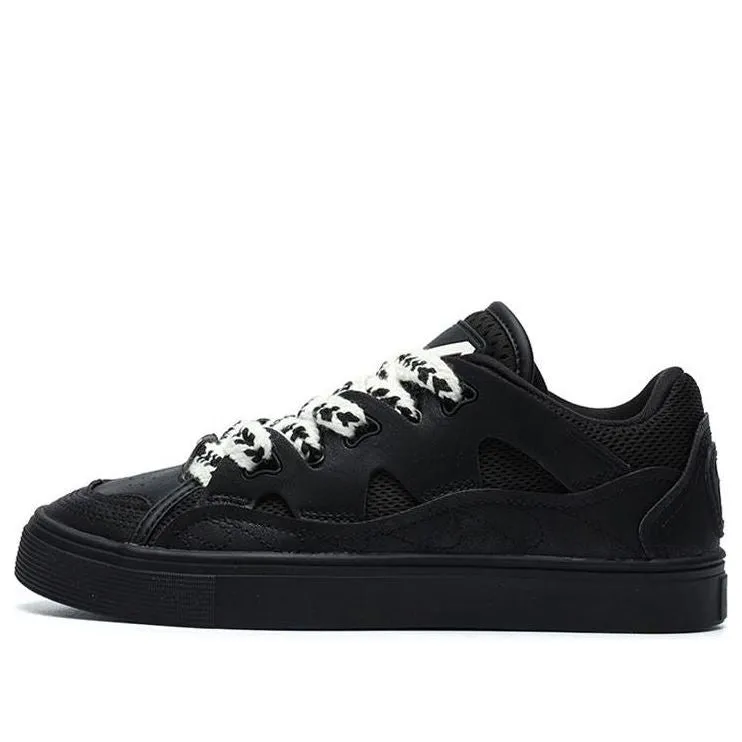 (WMNS) FILA FUSION Casper Shoes 'Black White' T12W135109FBK sold by KicksCrew