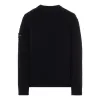 STONE ISLAND Crewneck Pullover 'Black' 7715526A1-V0029 sold by KicksCrew