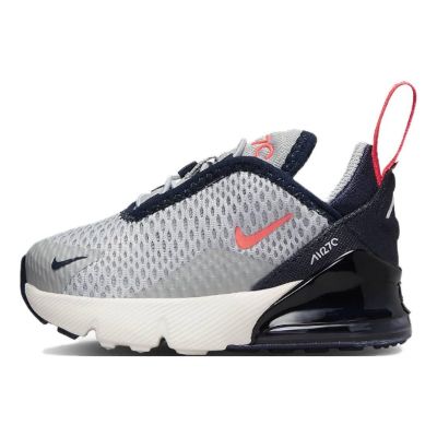 (TD) Nike Air Max 270 'Light Smoke Grey Bright Crimson' DD1646-028 sold by KicksCrew