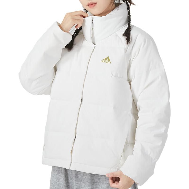 (WMNS) Adidas Helionic Relaxed Down Jacket 'White' IK3195 sold by KicksCrew product image thumbnail 2