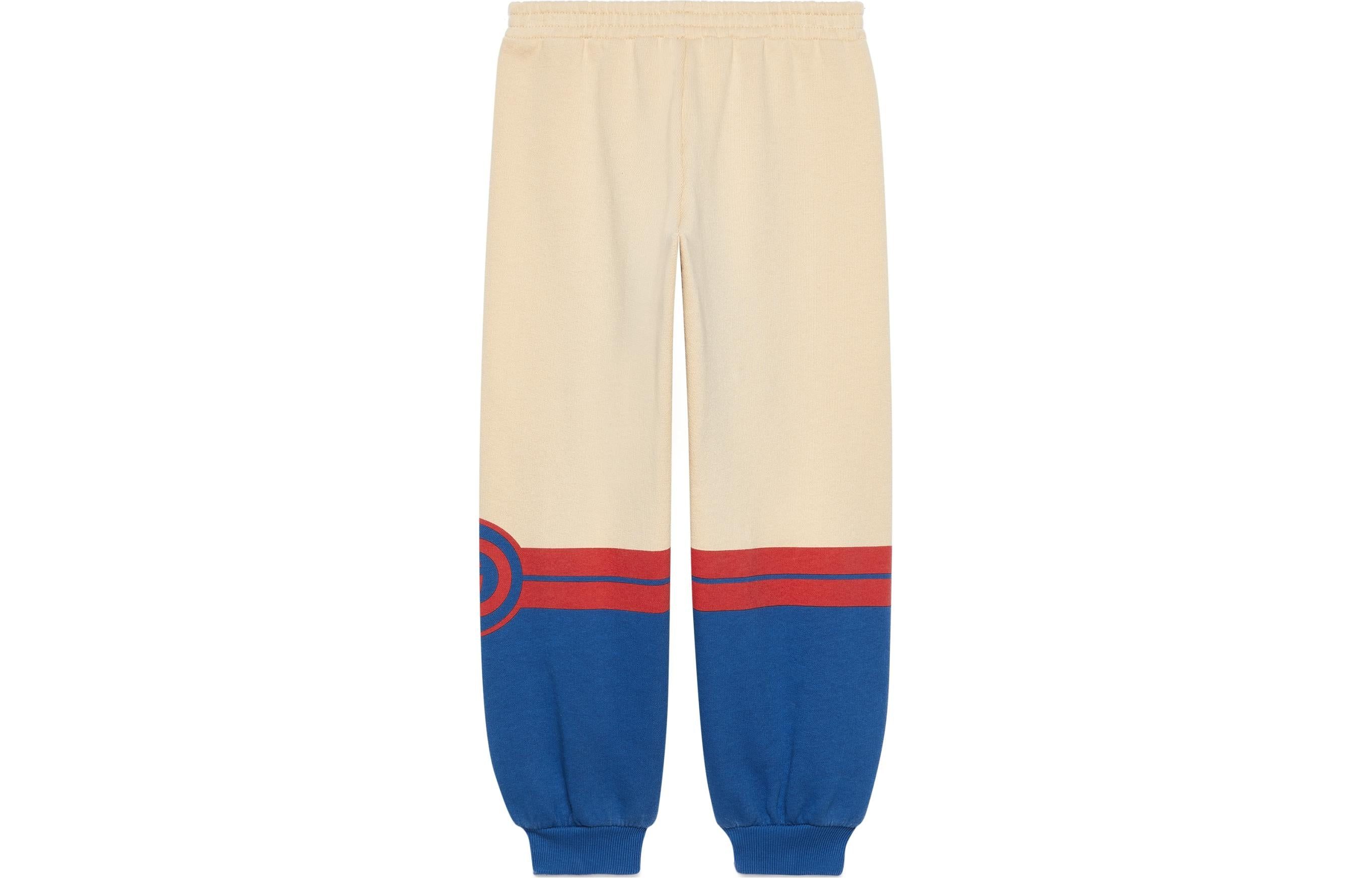 (GS) Gucci Felted Cotton Trousers 'Blue Ivory' 772323-XJF5X-7524 sold by KicksCrew product image thumbnail 2
