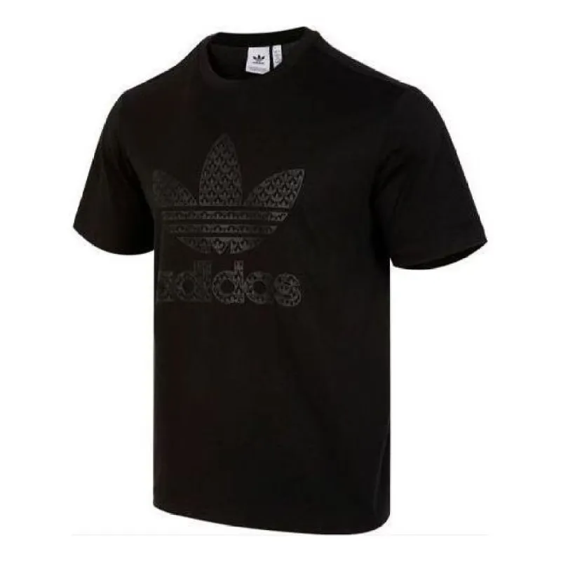 adidas originals Graphics Monogram T-shirt 'Black' II8159 sold by KicksCrew