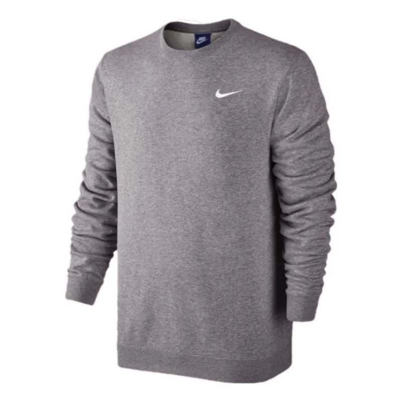 Nike Swoosh Crew sweatshirt 'Grey' 916609-071 sold by KicksCrew