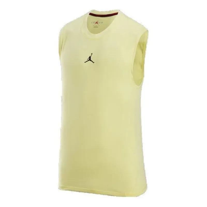 Air Jordan Casual Breathable Sports Vest 'Yellow' DM1828-706 sold by KicksCrew