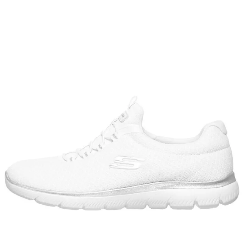 (WMNS) Skechers Summits 'White' 12980-WSL sold by KicksCrew