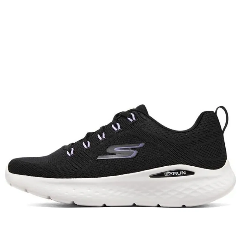 (WMNS) Skechers Go Run Lite 'Black' 129429-BKLV sold by KicksCrew