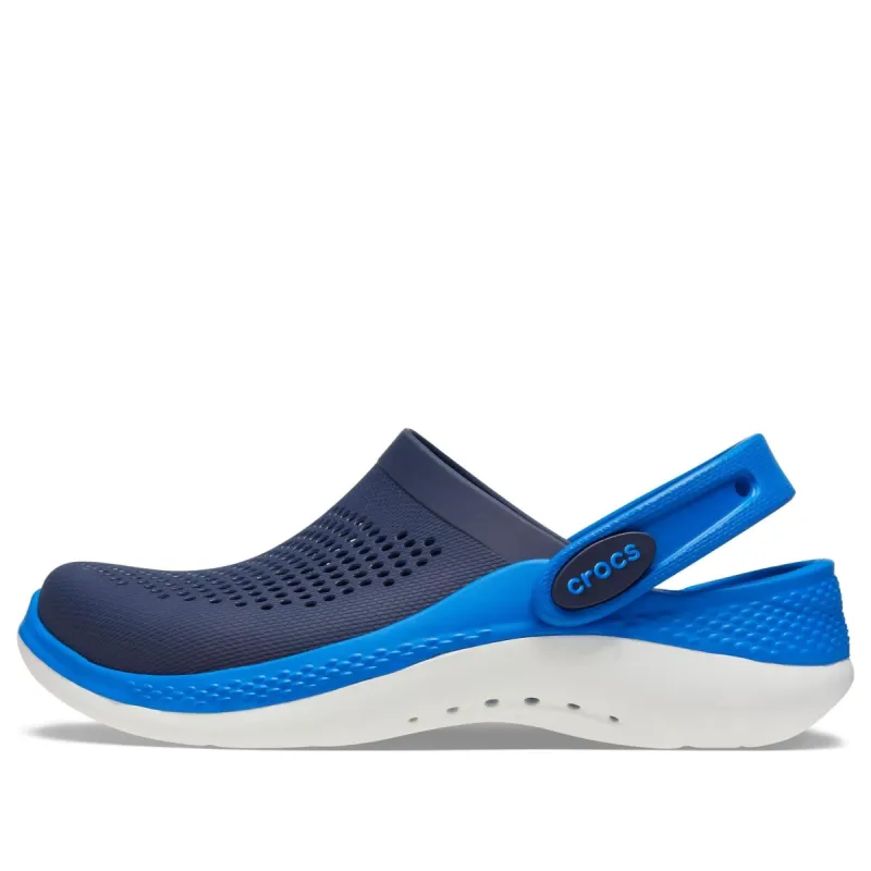 (GS) Crocs LiteRide 360 Clogs 'Navy Bright Cobalt' 207021-4KB sold by KicksCrew