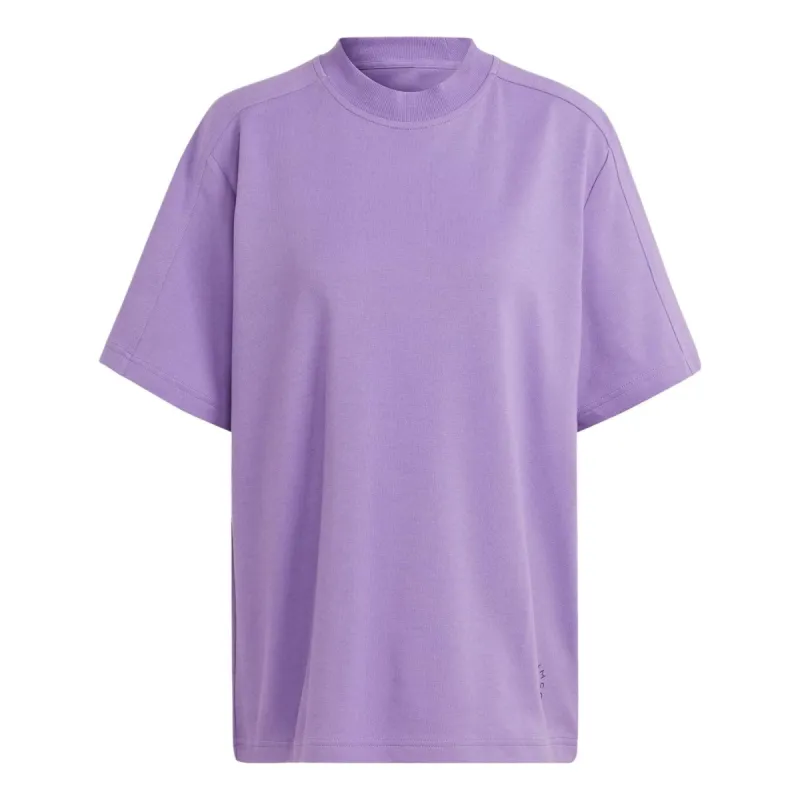 (WMNS) adidas by Stella McCartney Logo Tee 'Purple' IA1514 sold by KicksCrew