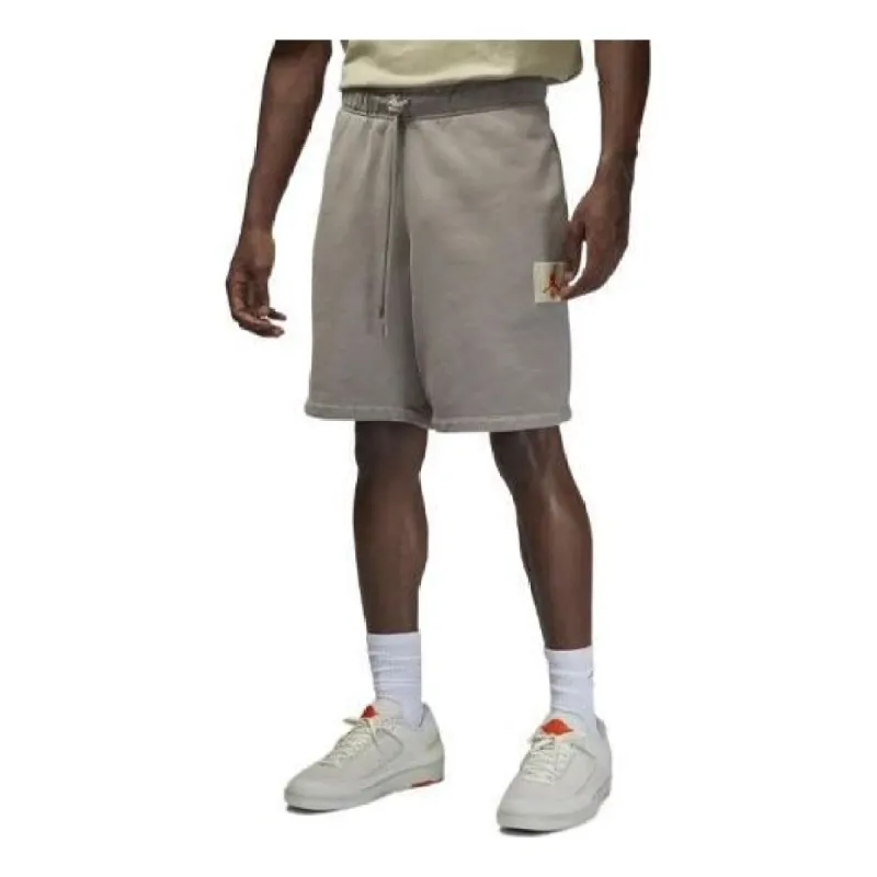 Air Jordan x Shelflife Logo Shorts 'Beige' DV7005-016 sold by KicksCrew