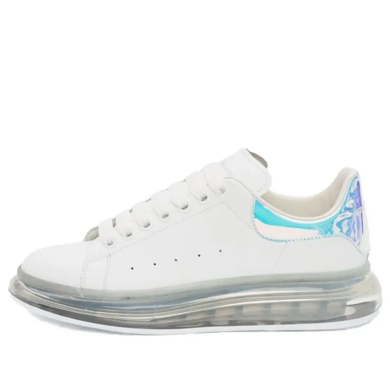 (WMNS) Alexander McQueen Oversized Sneaker 'Clear Sole Multicolor ' 611699WHXM89035 sold by KicksCrew