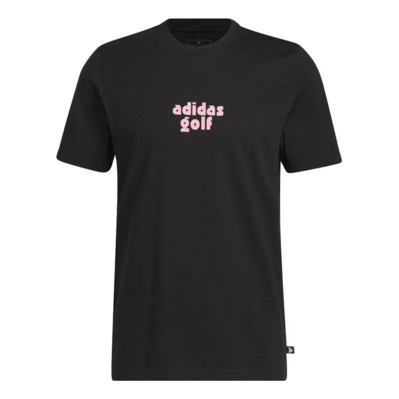 adidas Golf Graphic T-Shirt 'Black' IK6909 sold by KicksCrew