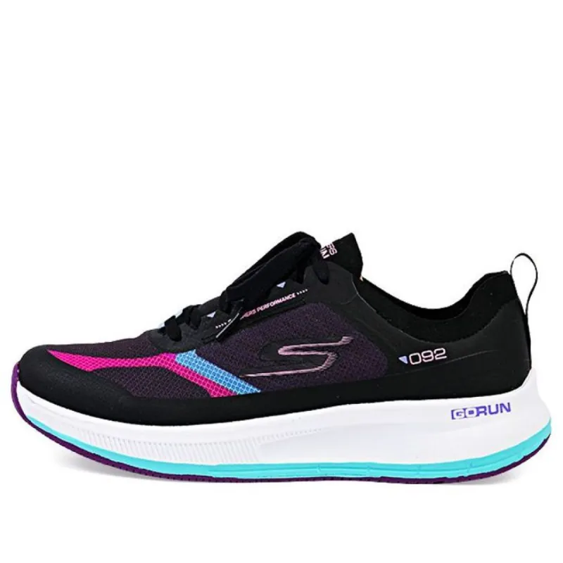(WMNS) Skechers Go Run Pulse Fast Stride 'Black Multi' 128658-BKMT sold by KicksCrew