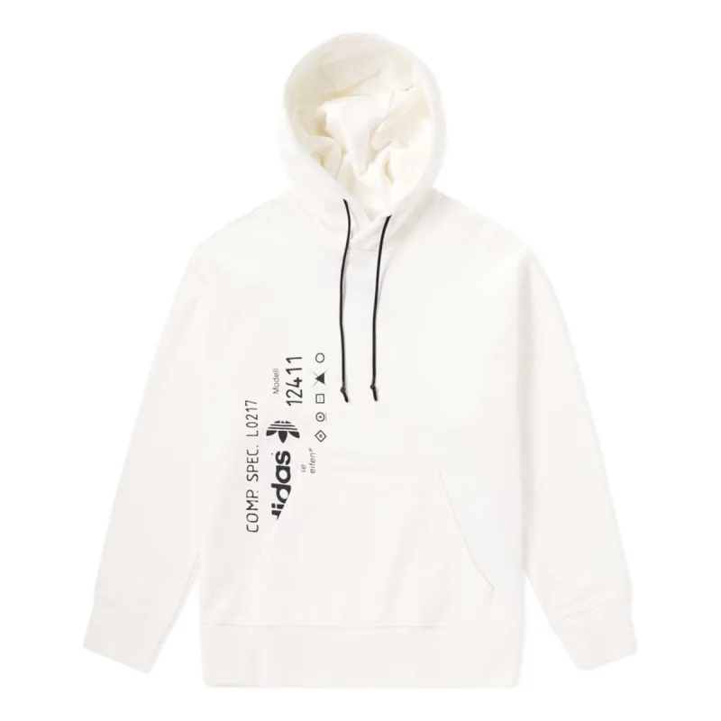 Adidas Originals x Alexander Wang Graphic Hoodie 'Core White' CV5052 sold by KicksCrew