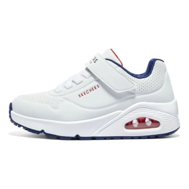 (GS) Skechers Uno Stand on Air Sneaker 'White' 403673L-WNVR sold by KicksCrew