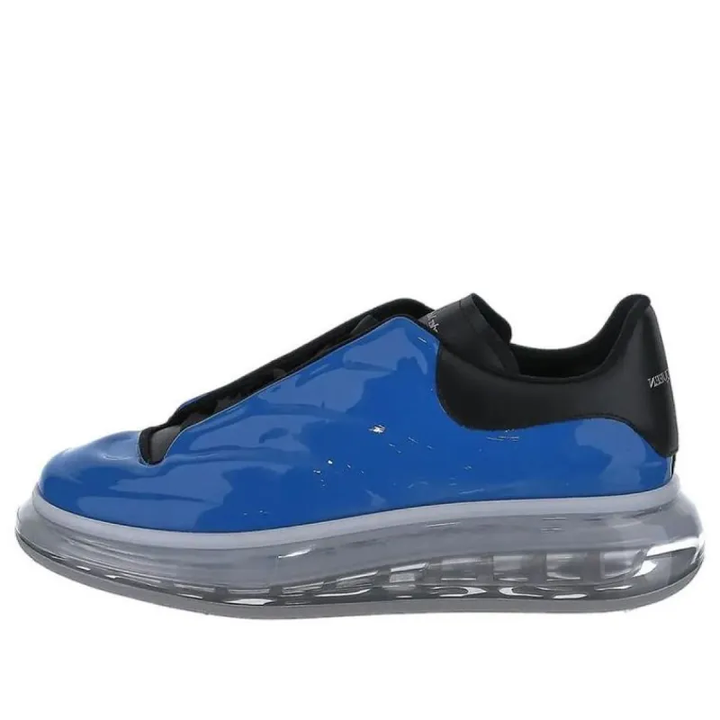 Alexander McQueen Oversized Sneakers 'Blue Black Grey' 682398W4RY14479 sold by KicksCrew