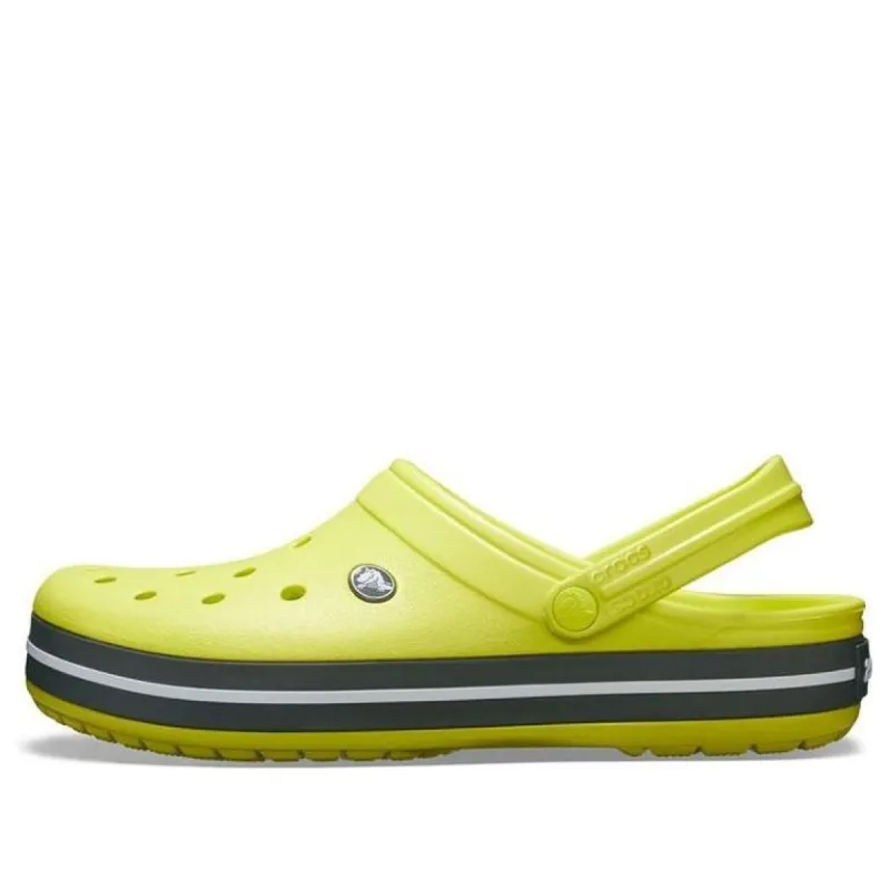 Crocs Crocband Clogs 'Citrus Grey' 11016-725 sold by KicksCrew