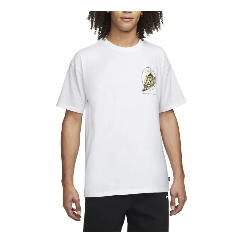 Nike NRG Tiger T-Shirt 'White' DO6627-100 sold by KicksCrew