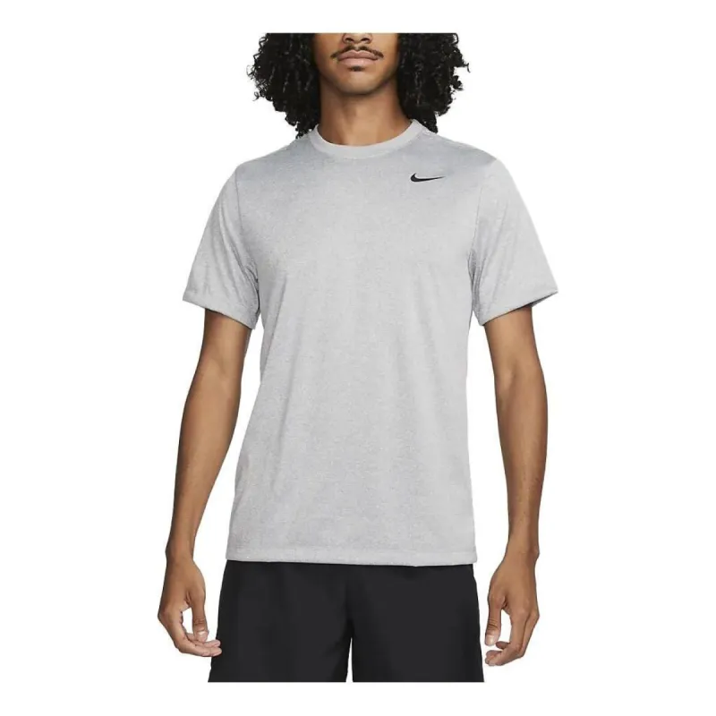Nike Dri-FIT Legend Fitness T-Shirt 'Grey' DX0989-063 sold by KicksCrew