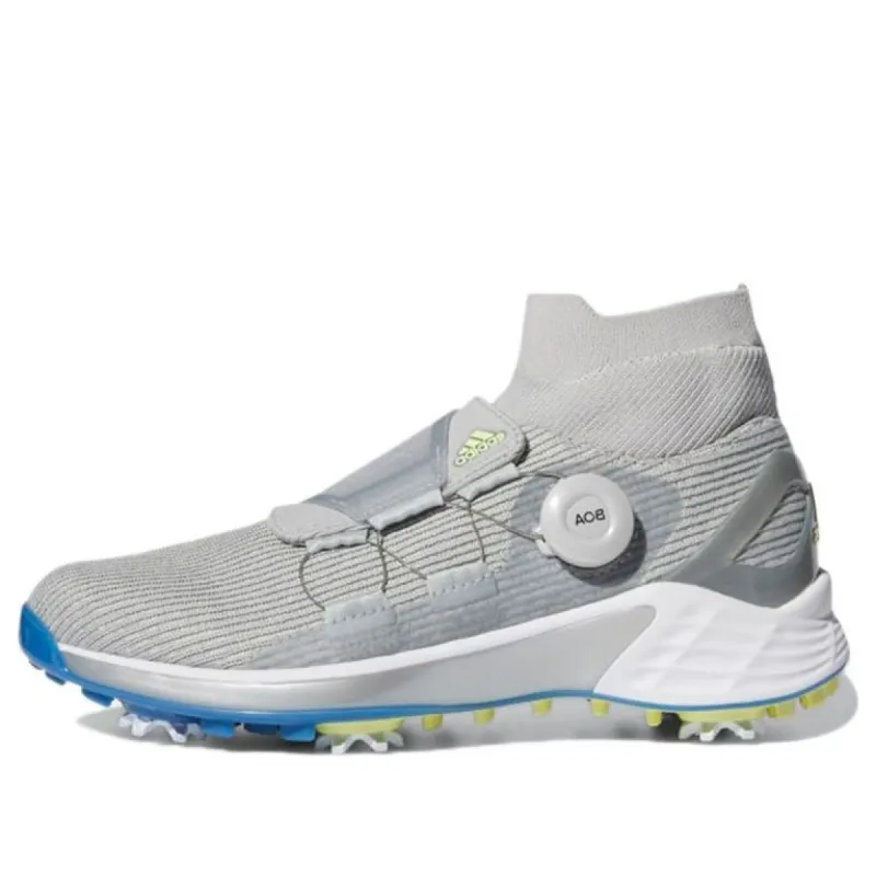 (WMNS) Adidas ZG 21 Motion Boa Mid 'Grey Pulse Yellow' FZ2189 sold by KicksCrew