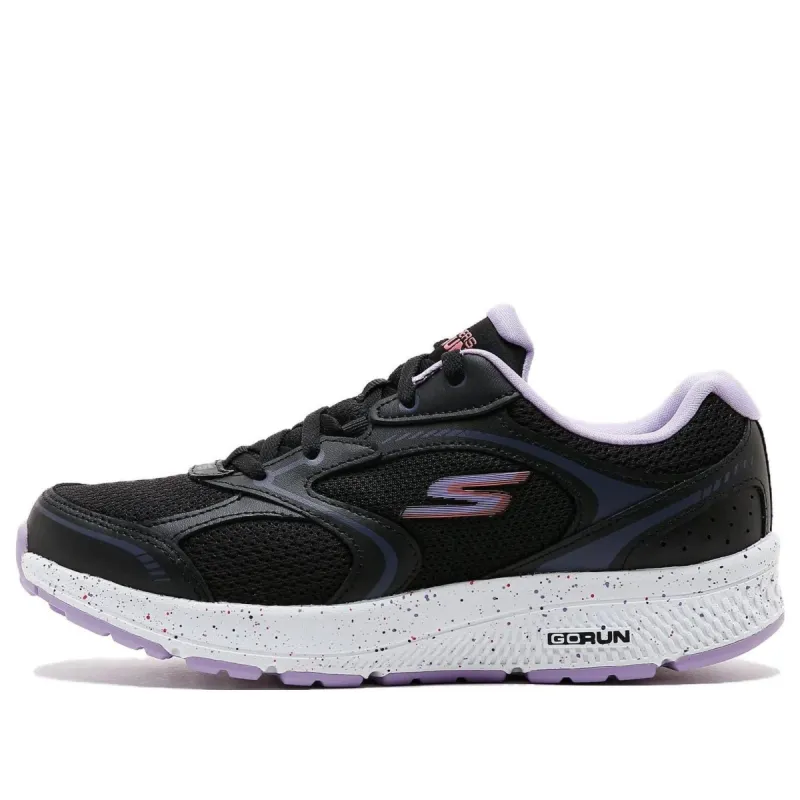 (WMNS) Skechers Go Run Consistent Vivid Horizon 'Black Purple' 128285-BKLV sold by KicksCrew