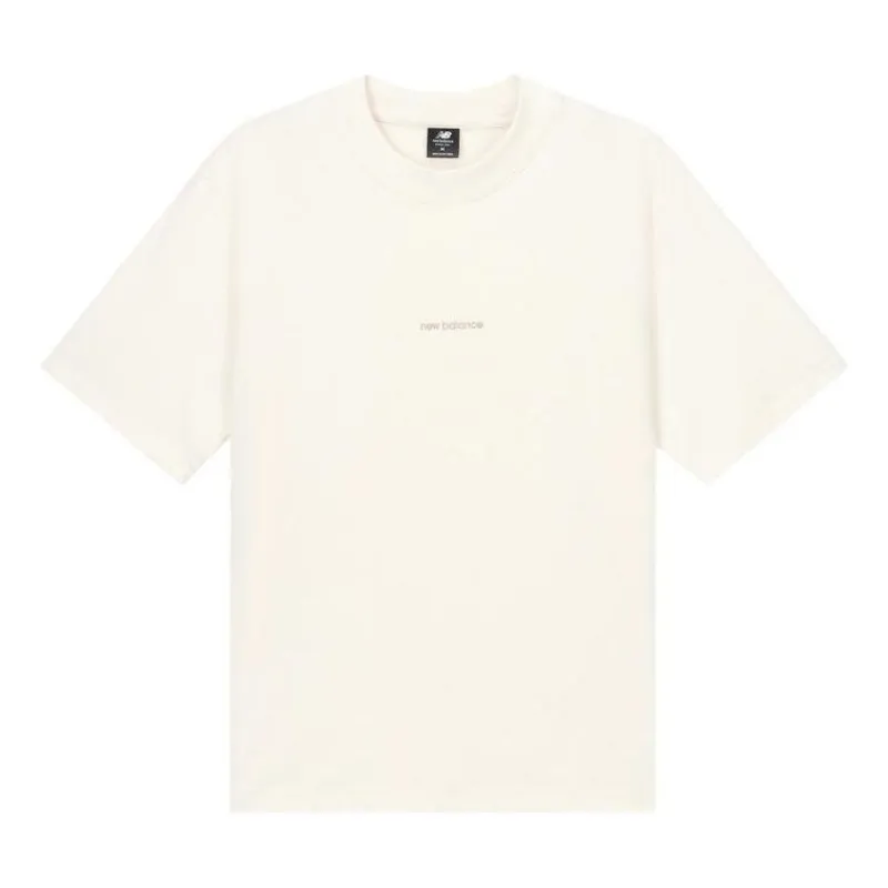 New Balance Athletics Linear T-Shirt 'Beige' AMT33560-GIE sold by KicksCrew