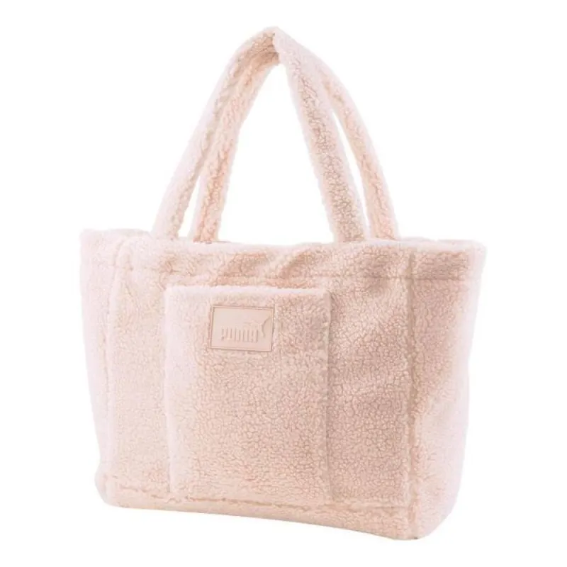 (WMNS) Puma Core Sherpa Tote Bag 'Pink' 079163-02 sold by KicksCrew