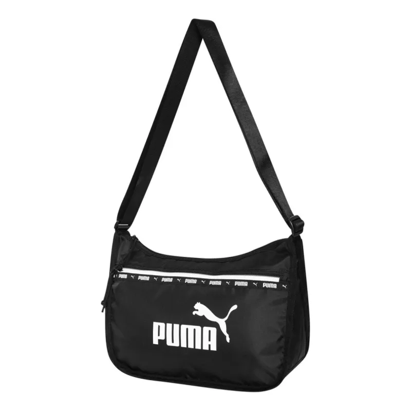 (WMNS) Puma Core Base Shoulder Bag 'Black White' 07914401 sold by KicksCrew