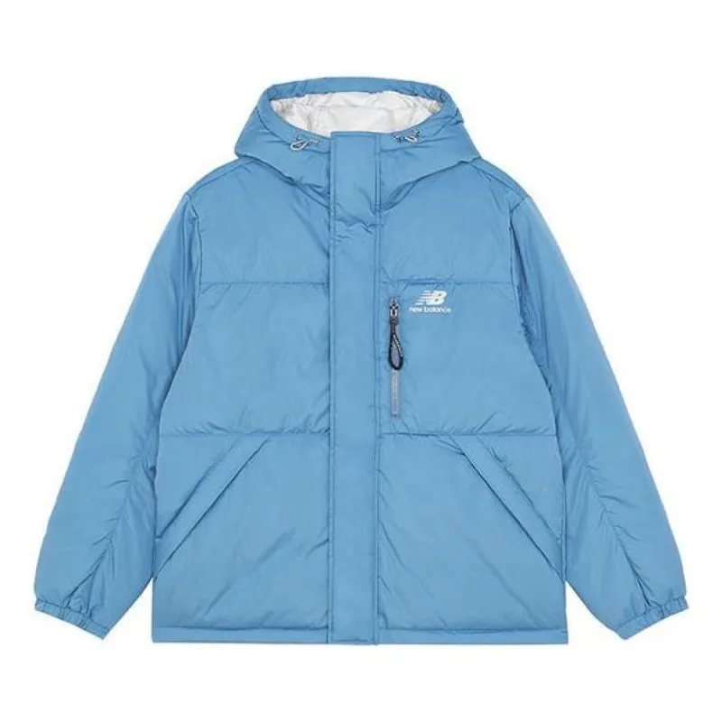 New Balance Warm Down Jacket 'Blue' AMJ13333-WAB sold by KicksCrew