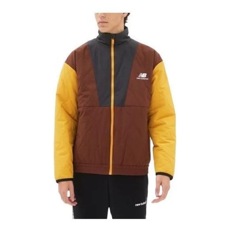 New Balance Athletics Full Zip Quilted Outerwear 'Rich Oak' MJ23501-ROK sold by KicksCrew