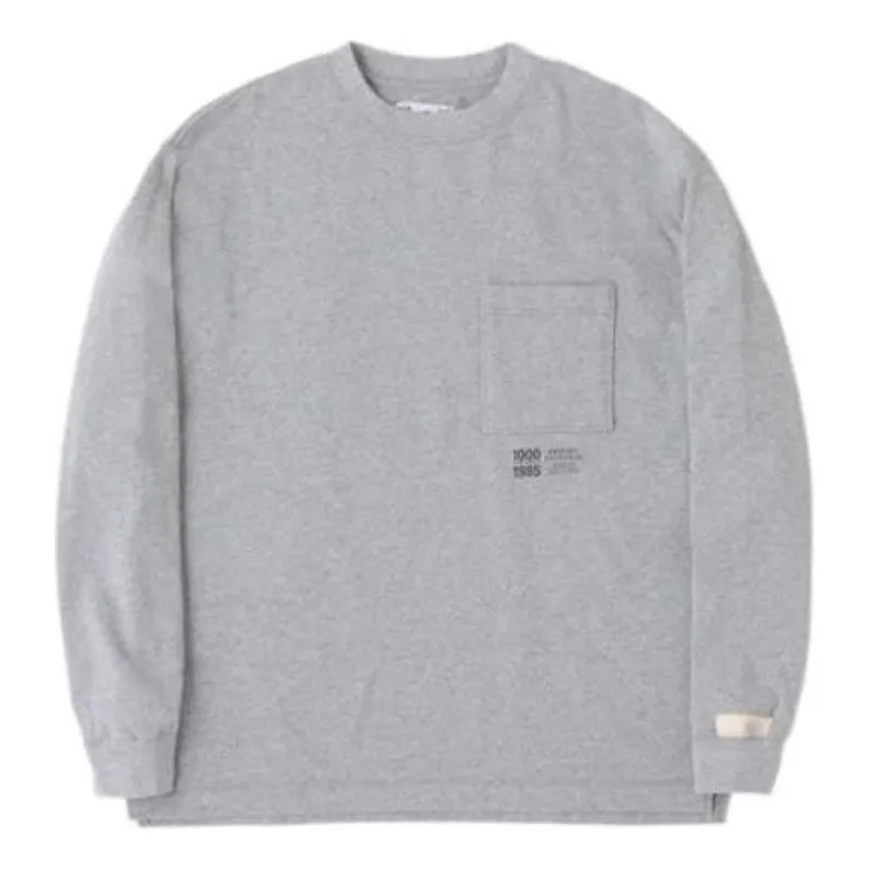 New Balance 1000 Long Sleeve T-Shirt Regular Fit 'Grey' AMT25023-HGR sold by KicksCrew