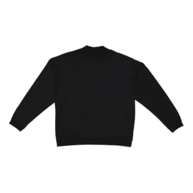 New Balance MET24 Mock Neck Sweat 'Black' AMT25003-BK sold by KicksCrew
