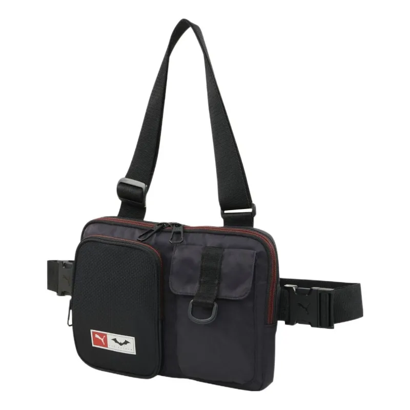 Puma x BATMAN Chest Bag 'Black' 078527-01 sold by KicksCrew