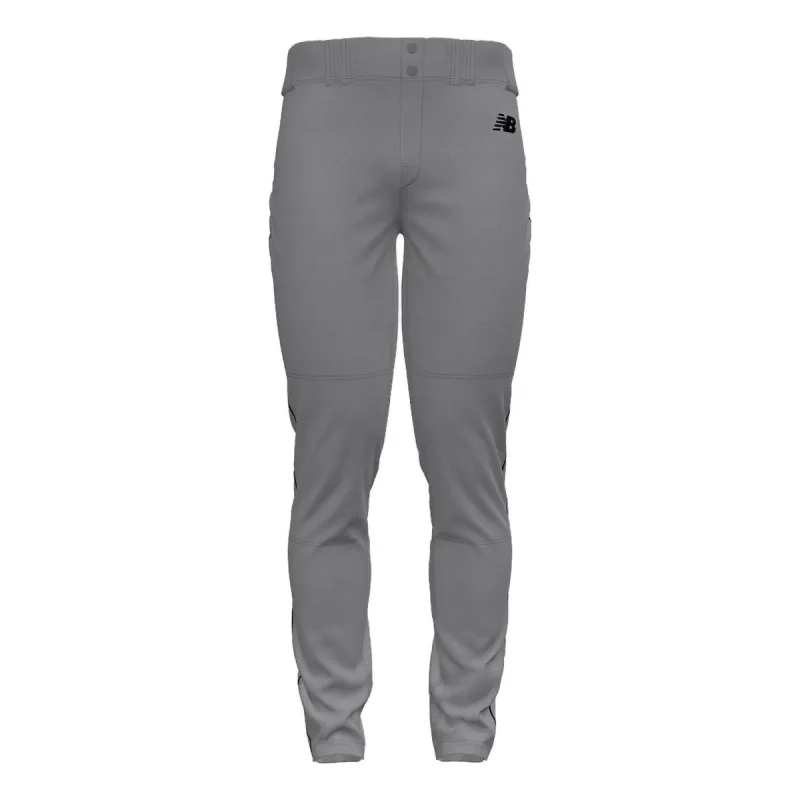 New Balance Adversary 2 Baseball Piped Pant Tapered 'Grey Red' BMP316-GRD sold by KicksCrew