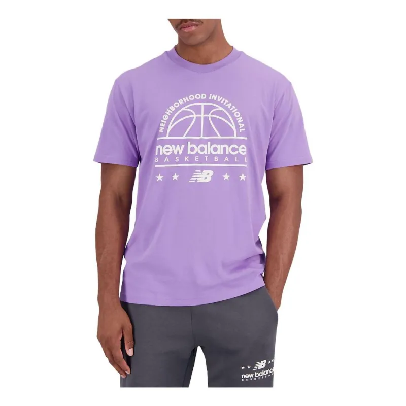New Balance Hoops Invitational Short Sleeve T-Shirt 'Twilight' MT31586-TWI sold by KicksCrew