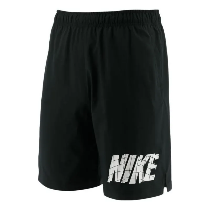 Nike GFX Flex 2.0 Dri-fit Training Shorts 'Black White' AO2451-010 sold by KicksCrew